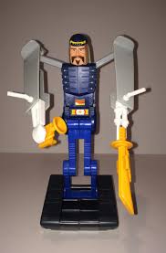 1986 Mattel Bravestarr 8-Inch Action Figure Col. Borobot (1A)