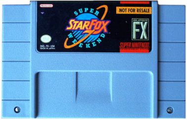 StarFox Super Weekend Cartridge