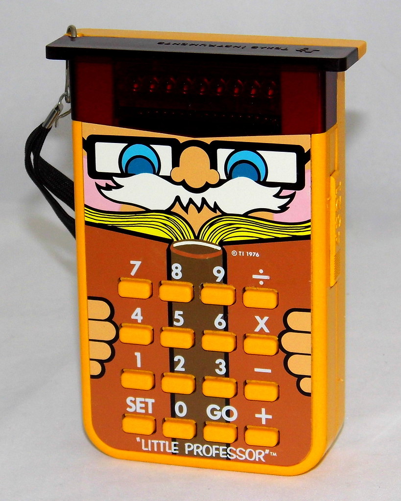 Texas Instruments LPROFSOLAR Little Professor Solar Calculator 
