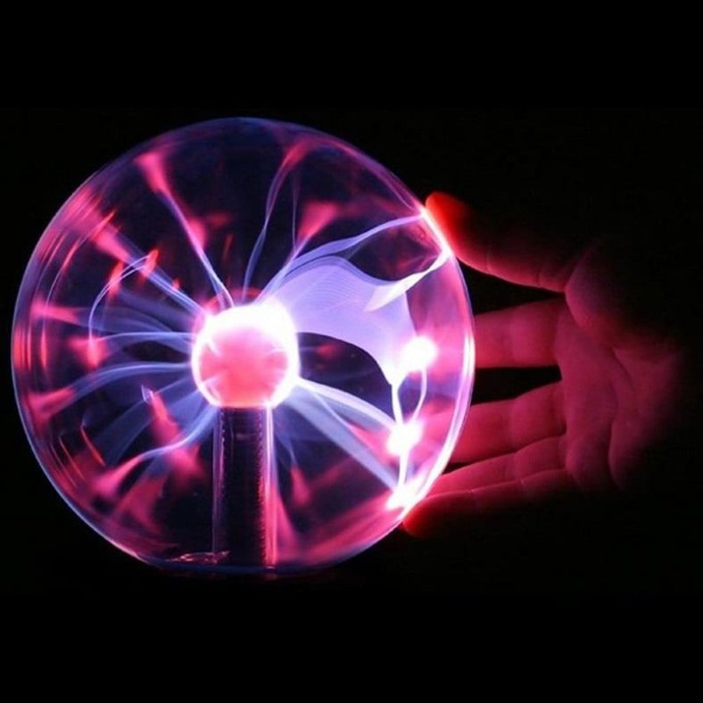 experiment with plasma ball