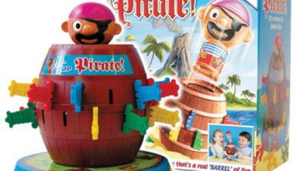 Pop-Up Pirate – The Pop-Up Pirate Barrel Game
